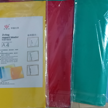 Bìa accor nhựa màu xanh dương