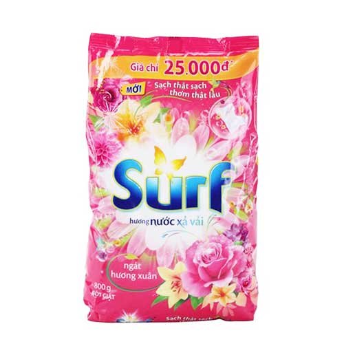 Bột giặt Surf Hương nước xả vải 800g
