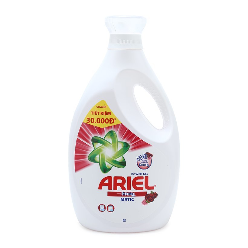 Nước Giặt Ariel Downy Dạng Chai (2.4Kg)