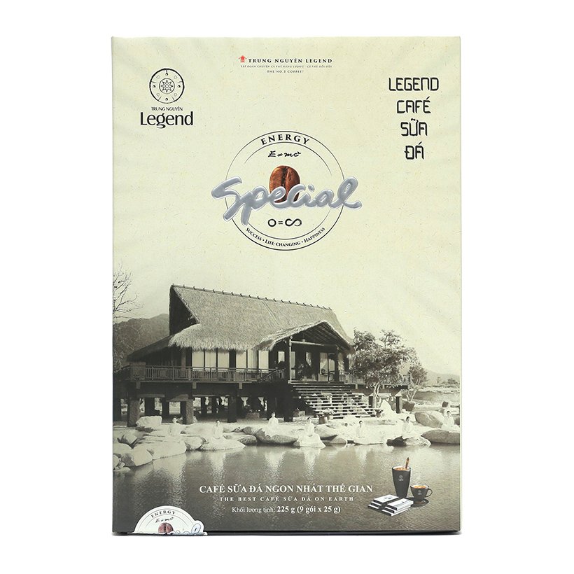 Cà Phê Hòa Tan Sữa Đá Legend Trung Nguyên (5 Gói x 25g)
