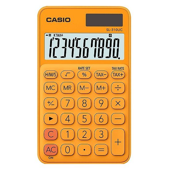 Máy Tính Bỏ Túi Casio SL-310UC - Cam