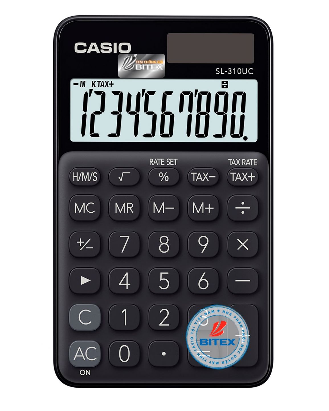 Máy Tính Bỏ Túi Casio SL-310UC - Đen