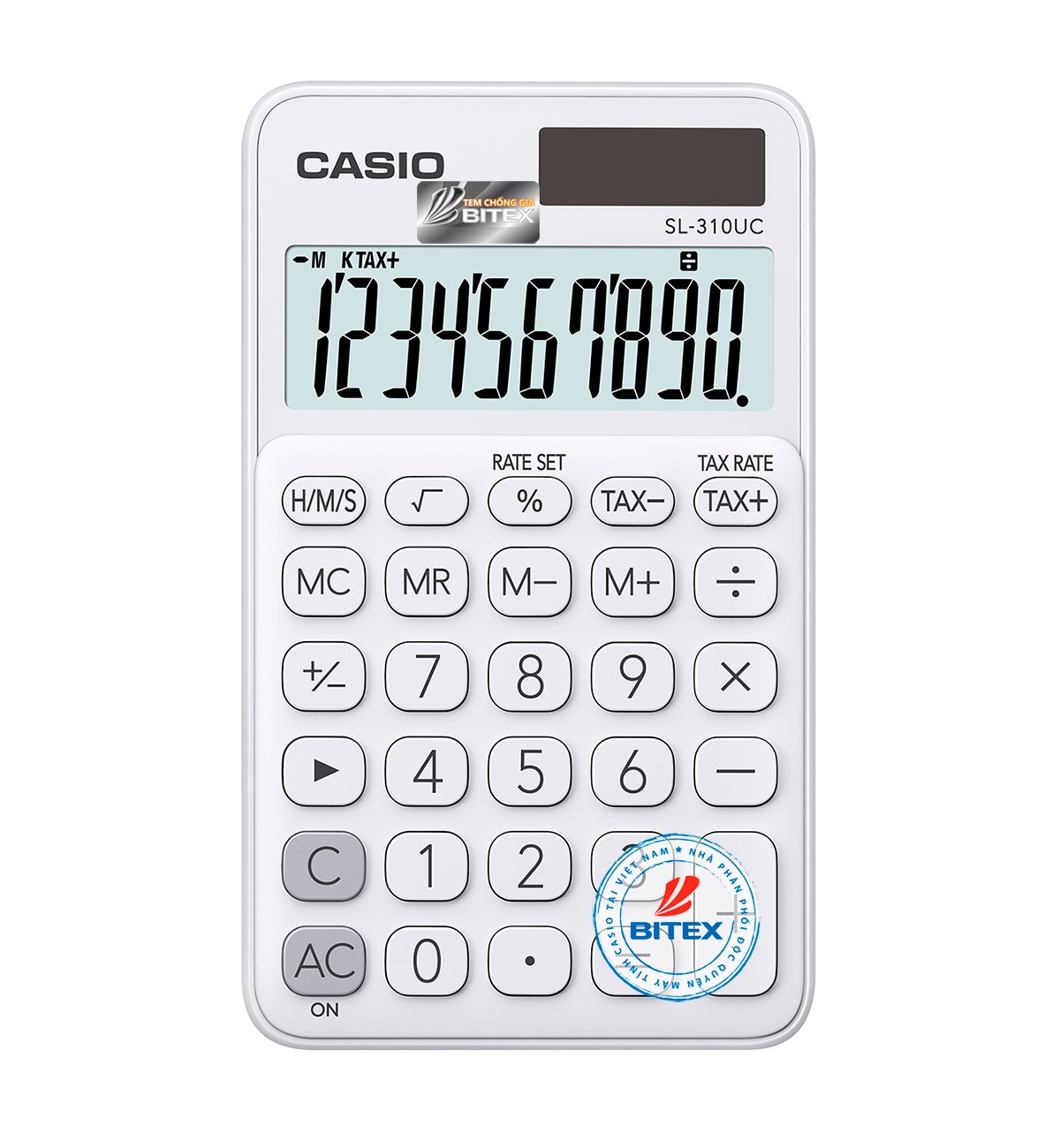 Máy Tính Bỏ Túi Casio SL-310UC - Trắng