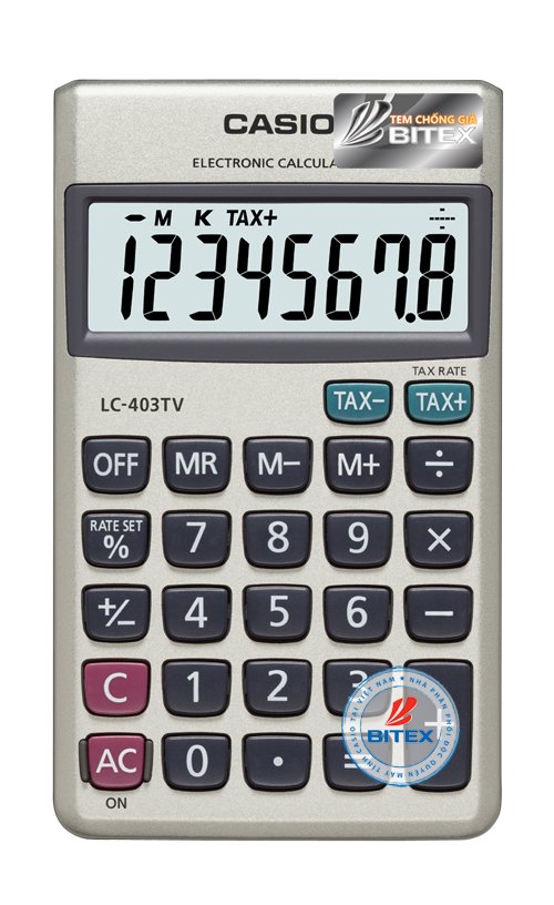 Máy Tính Để Bàn Casio LC-403TV