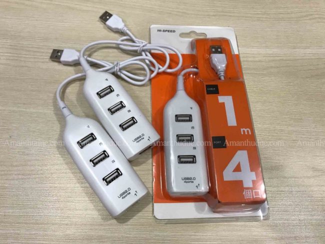 HUB Chia 4 Cổng USB Ổ Điện
