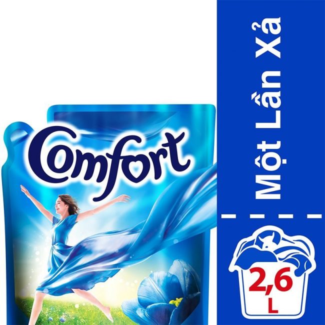 Nước Xả Vải Comfort Hương Ban Mai Túi 2.6L
