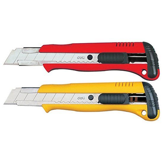 Dao rọc giấy đại 0.5 x 18 x 100mm Deli – 2042