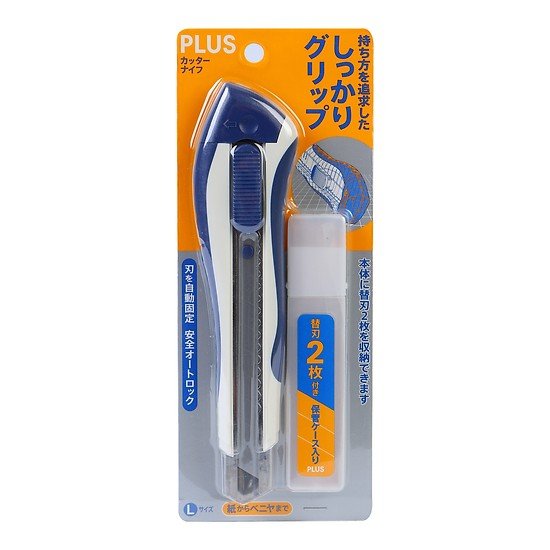 Dao Rọc Giấy Lớn Plus L Cu-005 (18mm)
