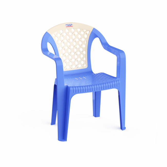 Ghế bành 2 màu lớn Duy Tân 69.3 x 50.2 x 45.6 cm