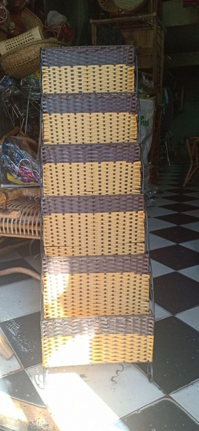 Kệ Mây Đựng Tạp Chí 5 Tầng (40x90cm)