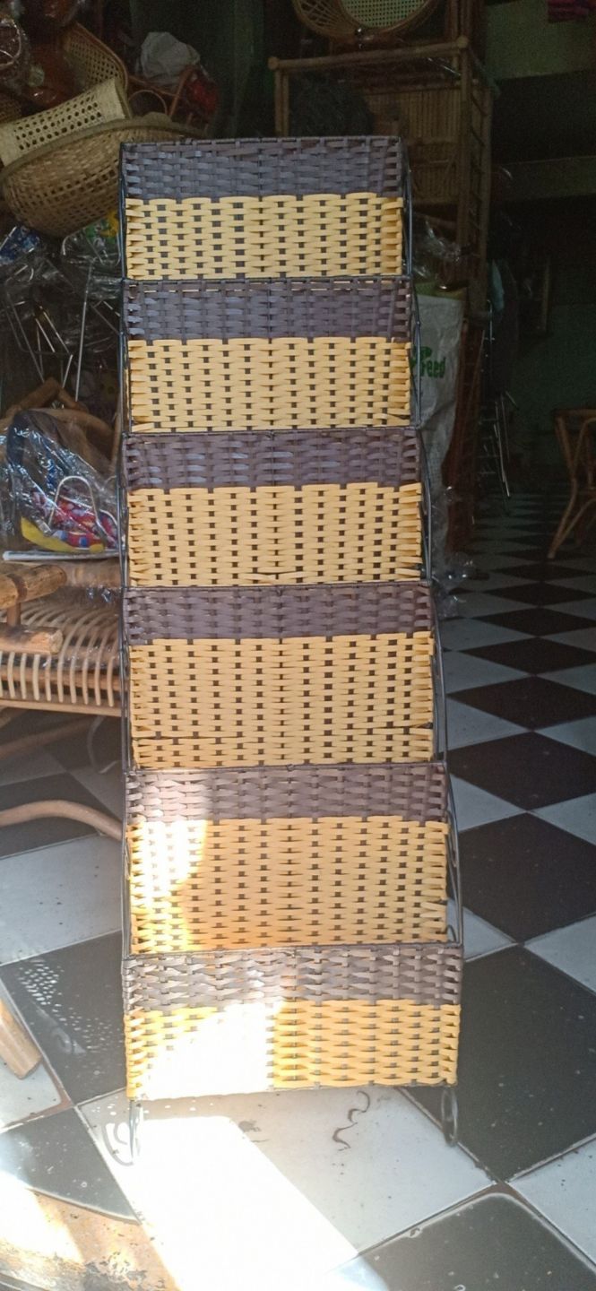 Kệ Mây Đựng Tạp Chí 5 Tầng (40x90cm)