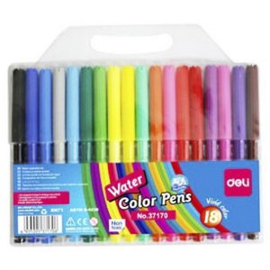 Bút Màu Nước 18 Màu 37170 Deli