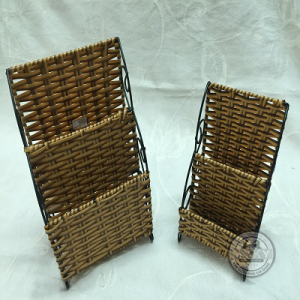 Kệ rổ mây Menu lớn 15x22cm