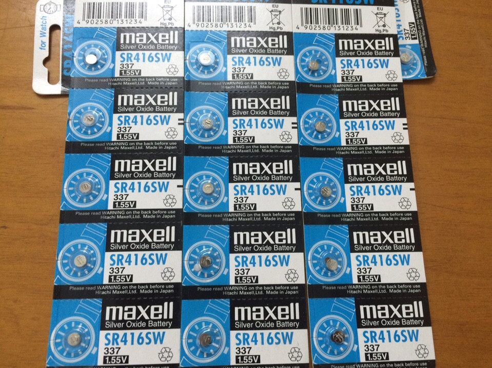 Pin Đồng Hồ SR416SW Maxell Chính Hãng (1 Viên)