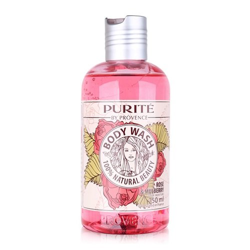 Sữa tắm giữ ẩm Purite hương hoa hồng 500ml