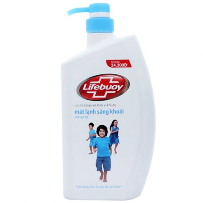 Sữa tắm Lifebuoy sảng khoái 850g