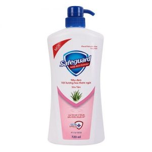 Sữa tắm Safeguard nha đam chai 720ml