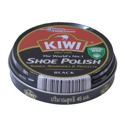 Xi đánh giày Kiwi Đen Hộp tròn 45ml