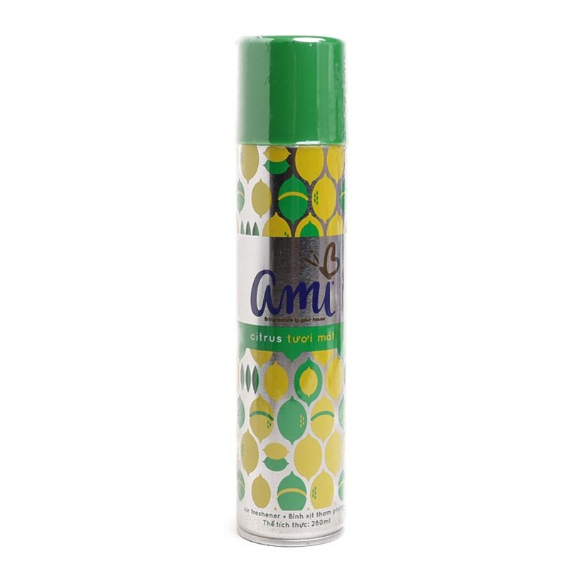 Xịt Phòng Ami Hương Chanh 280ml